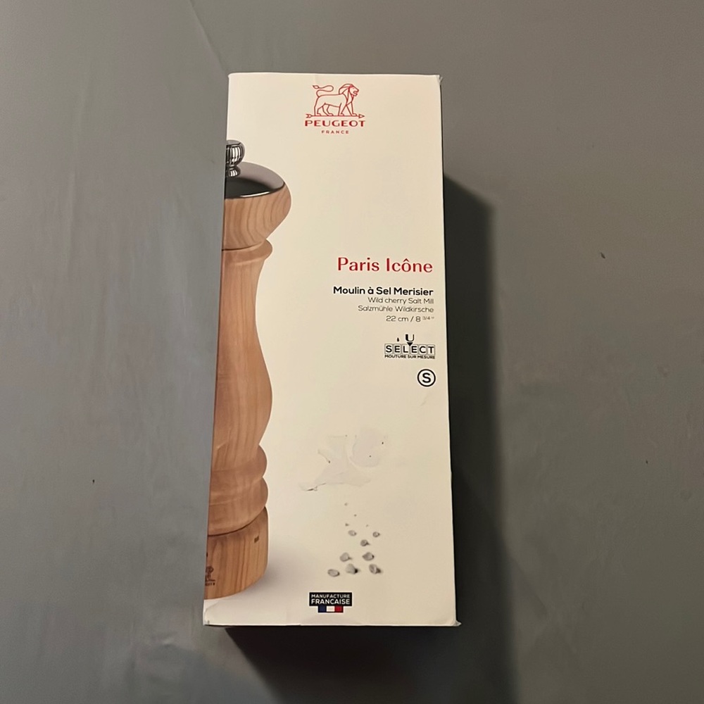 Peugeot France Wild Cherry Salt Mill
